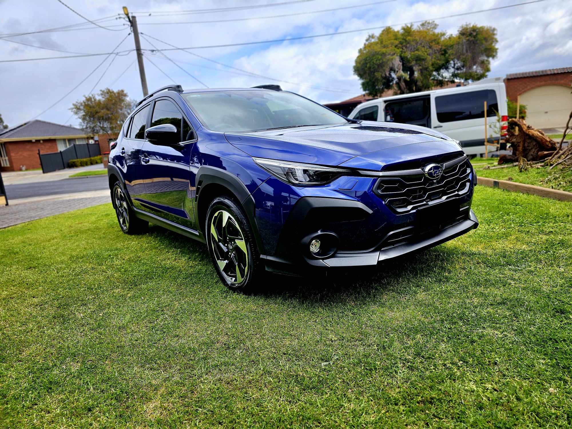 Exterior detail — deep gloss finish